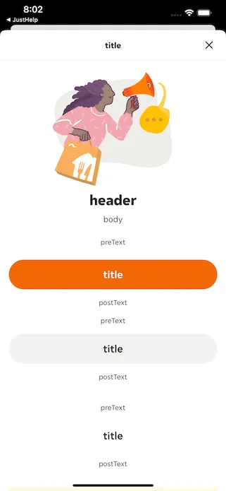 UI Design with components