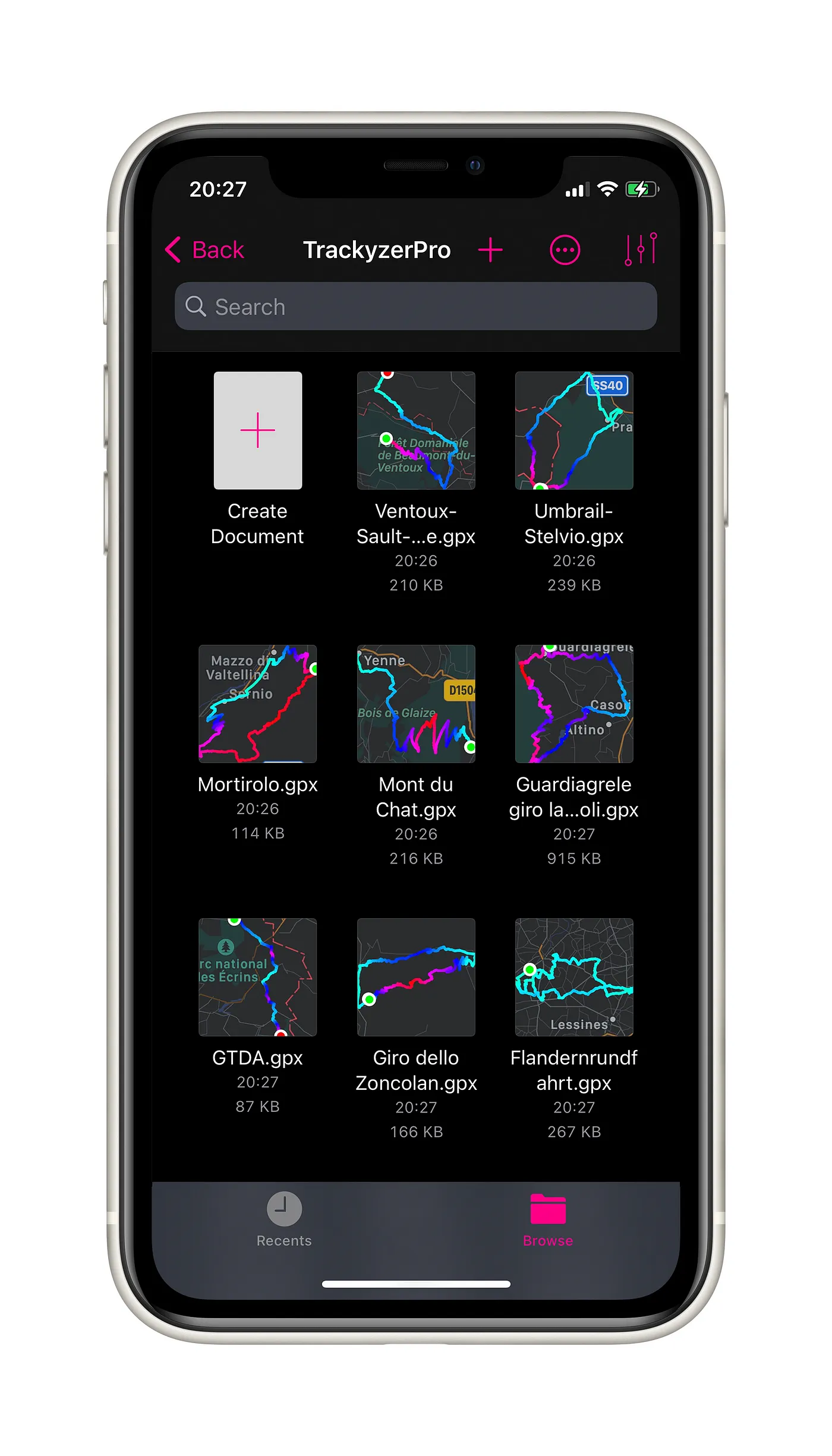 Trackyzer Pro GPX Visulizer