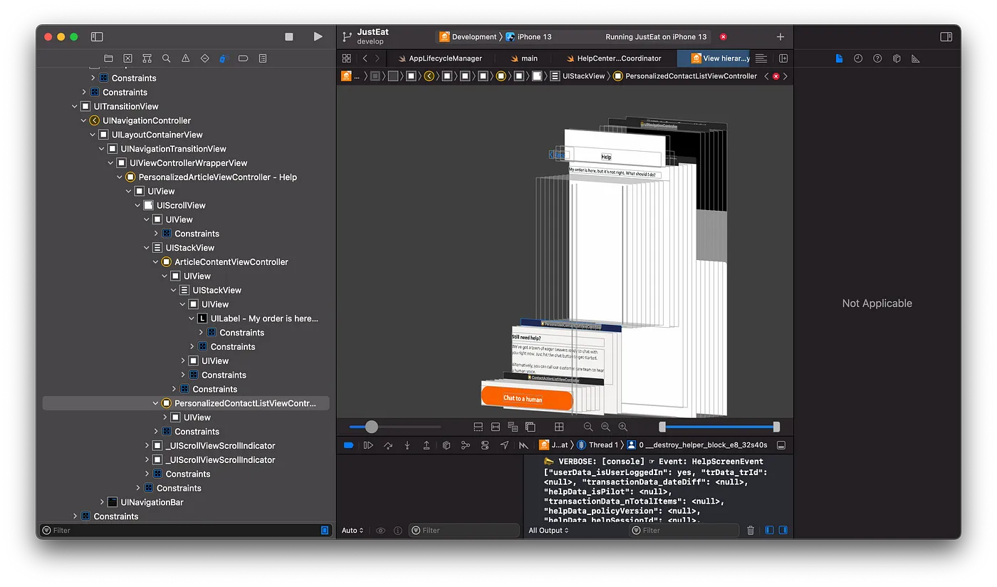 Nested UIViewControllers Hierarchy