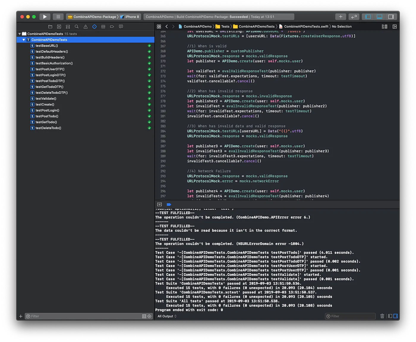 XCode Unit Tests
