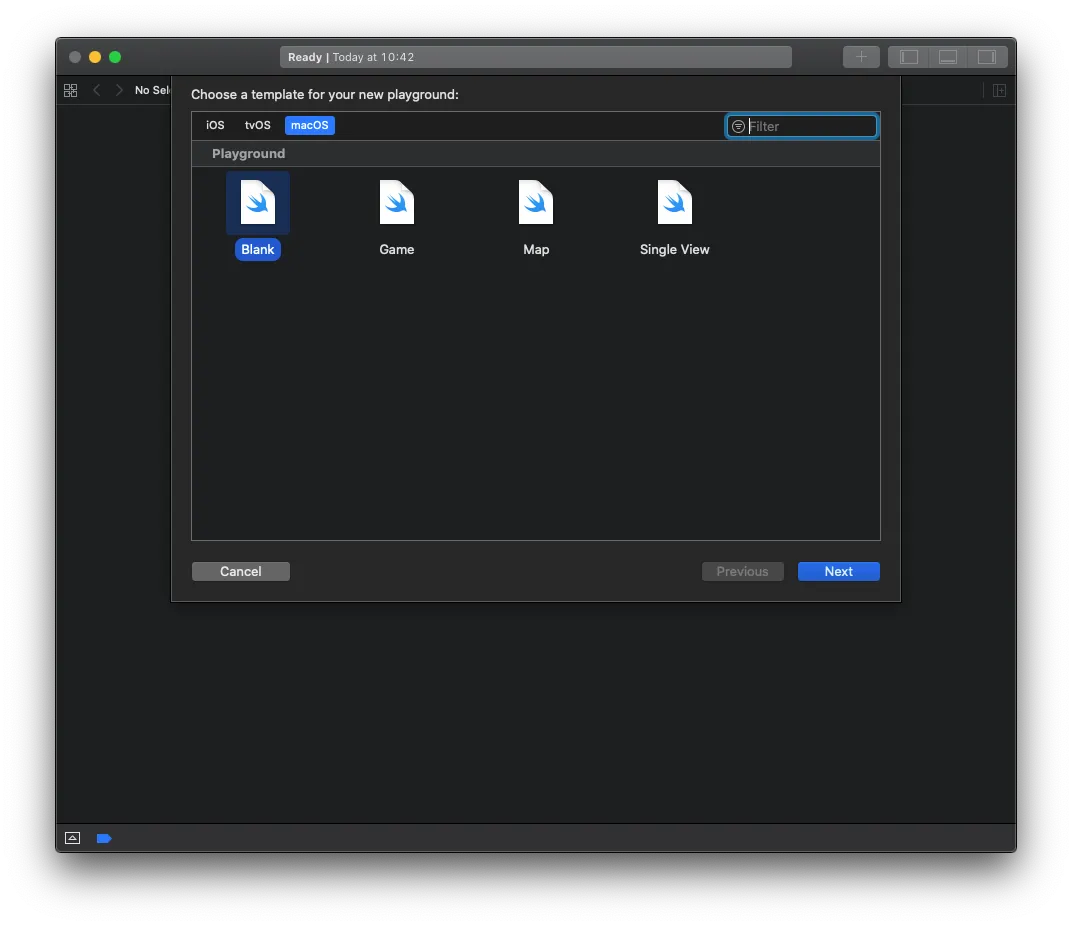 Blank XCode project